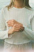 THE POINTELLE LONG SLEEVE