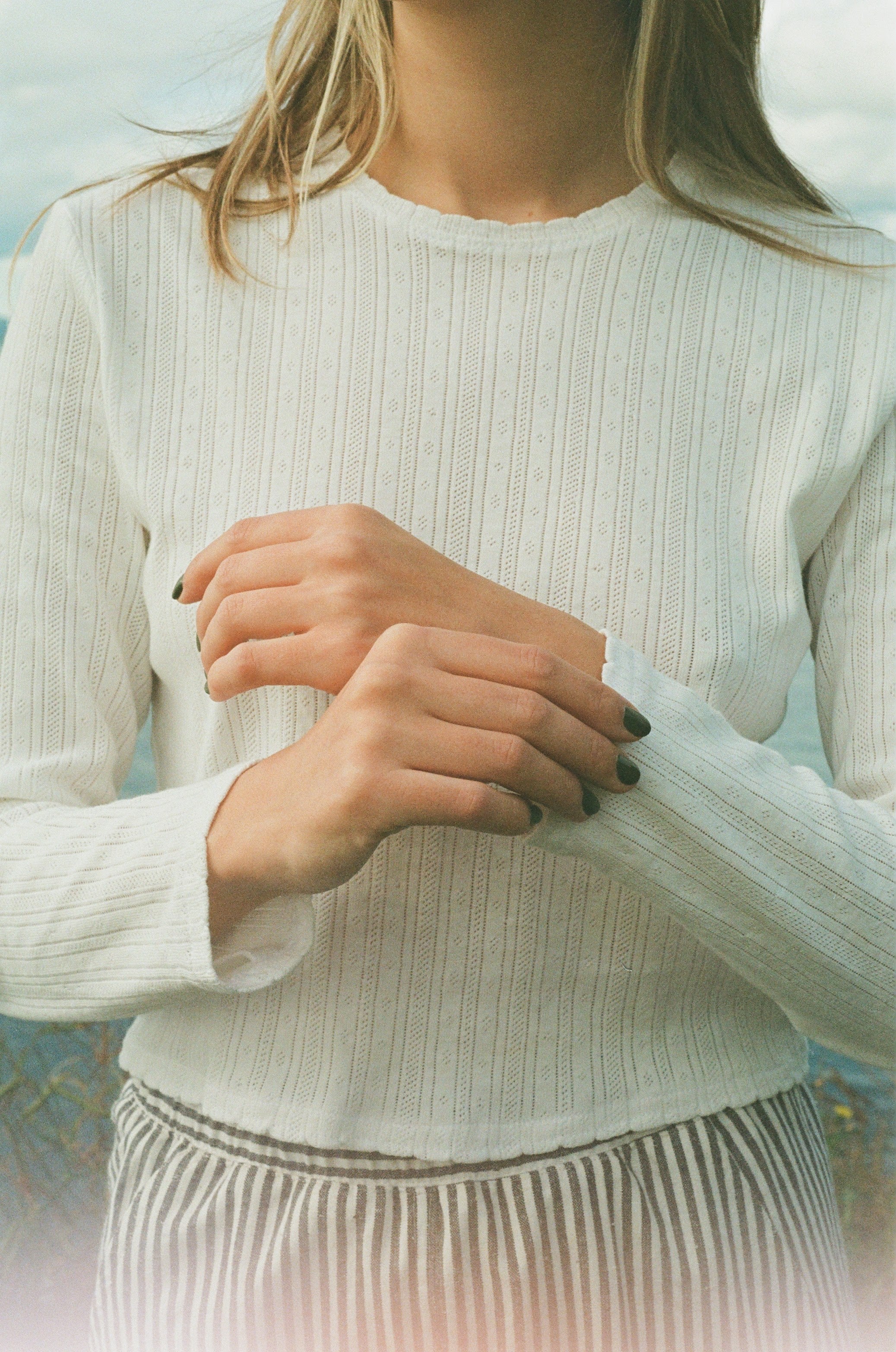 THE POINTELLE LONG SLEEVE