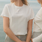 THE POINTELLE SHORT SLEEVE