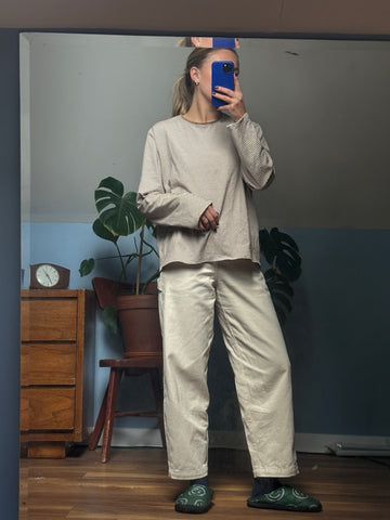 THE LOOSE STRIPED LONG SLEEVE RTS