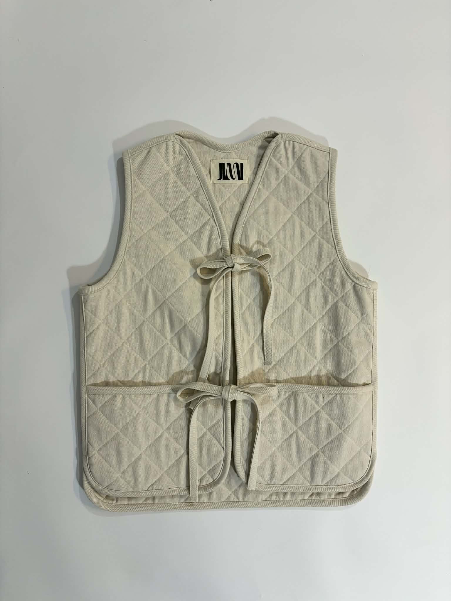 CANVAS QUILTED VEST RTS