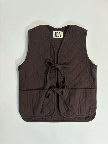 CANVAS QUILTED VEST RTS