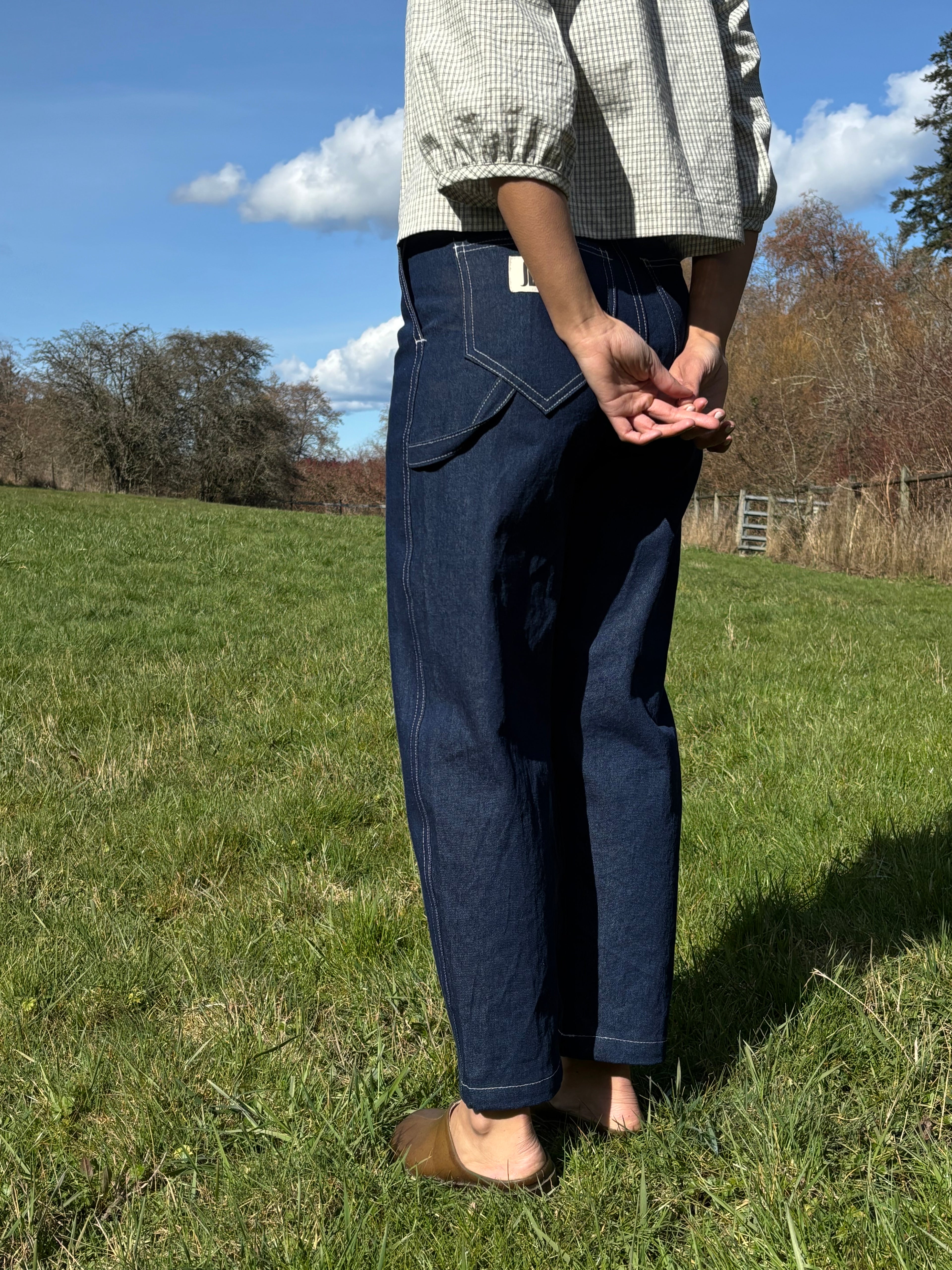 THE HARTLEY PANTS IN DENIM