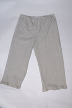 THE MAGGIE PANTS XXL CREAM PLAID