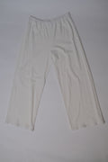THE POINTELLE LOUNGE PANT XL WHITE
