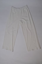 THE POINTELLE LOUNGE PANT XL WHITE