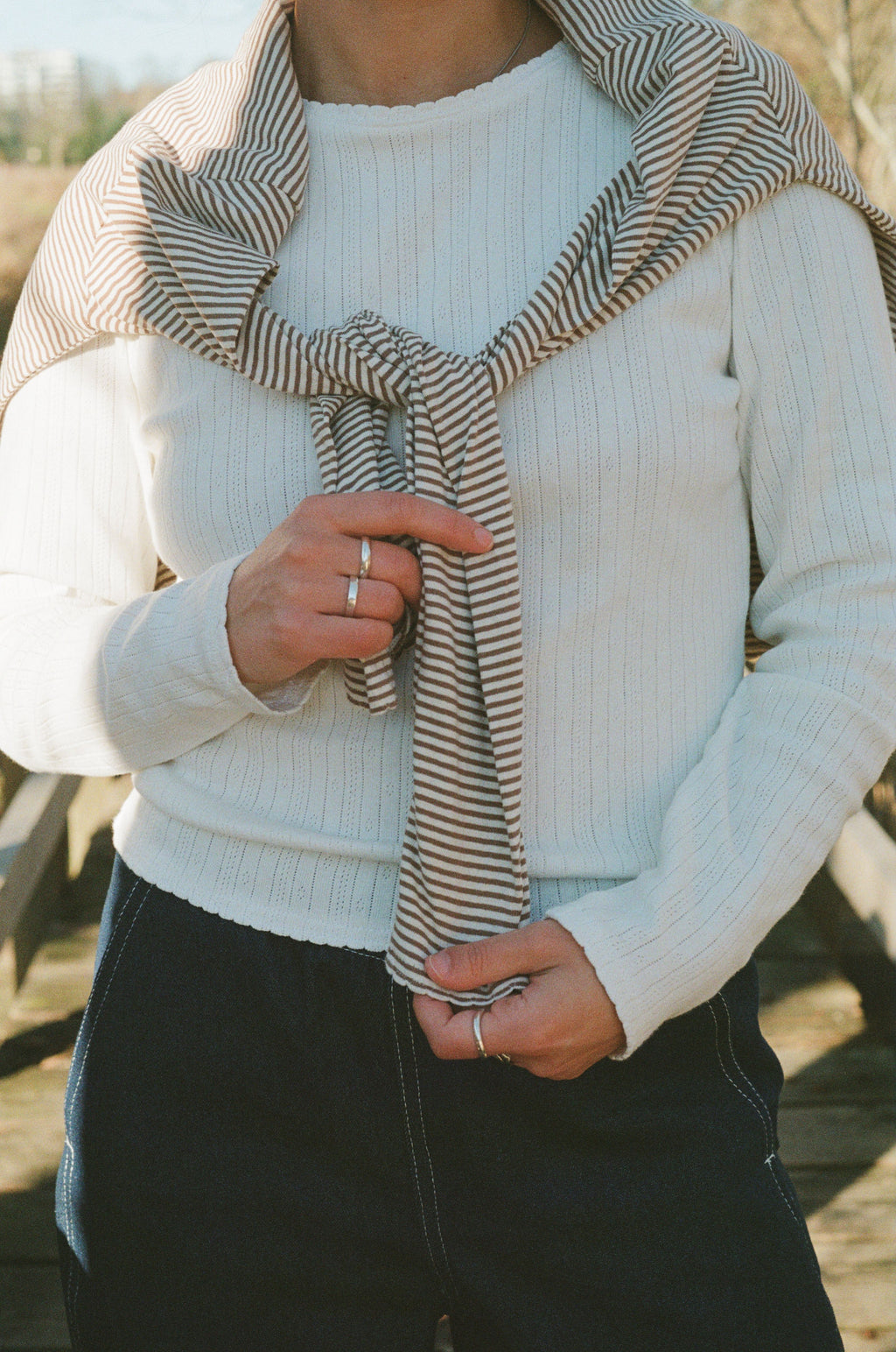 THE POINTELLE LONG SLEEVE