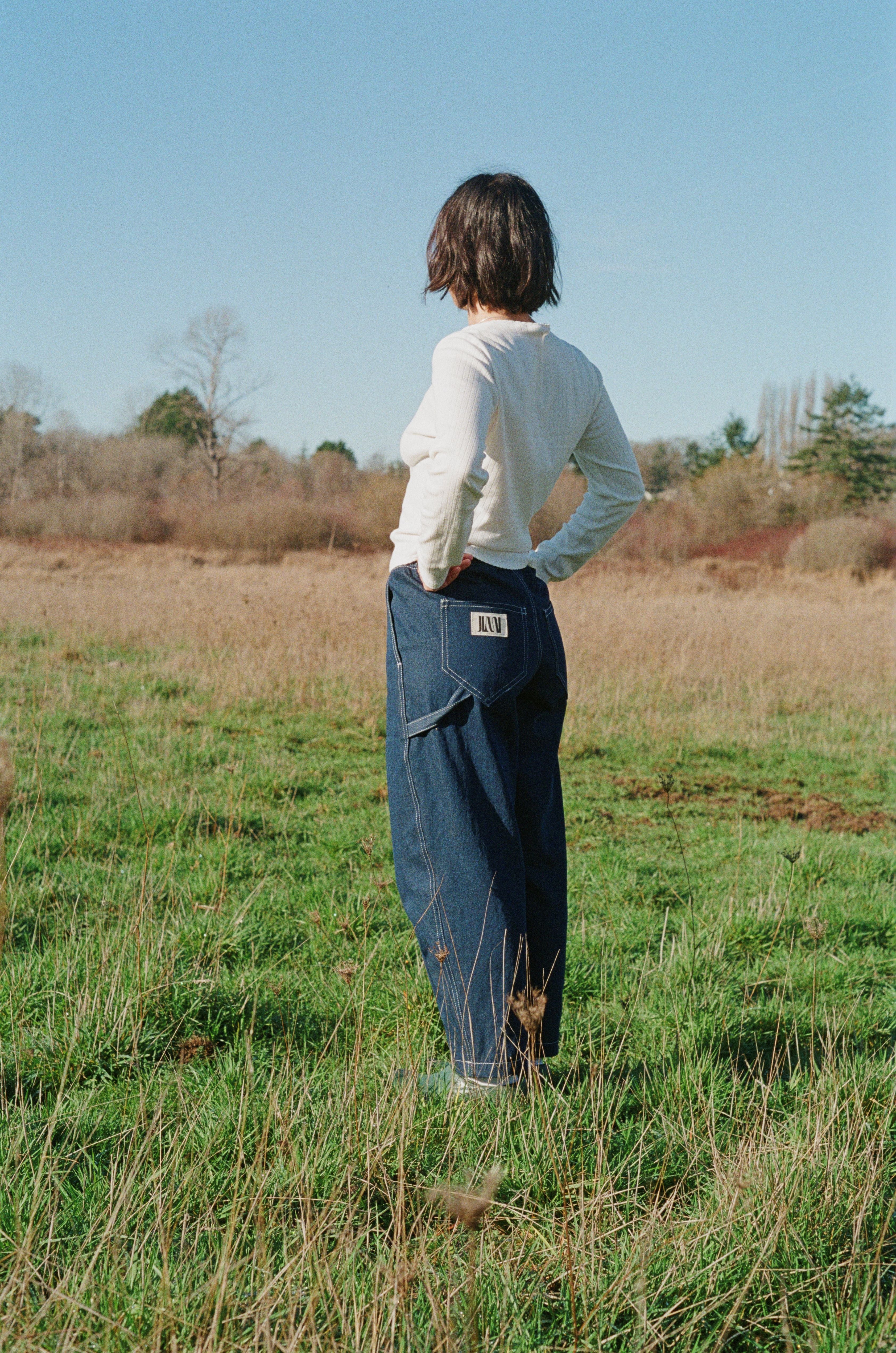 THE BANKS PANTS IN DENIM