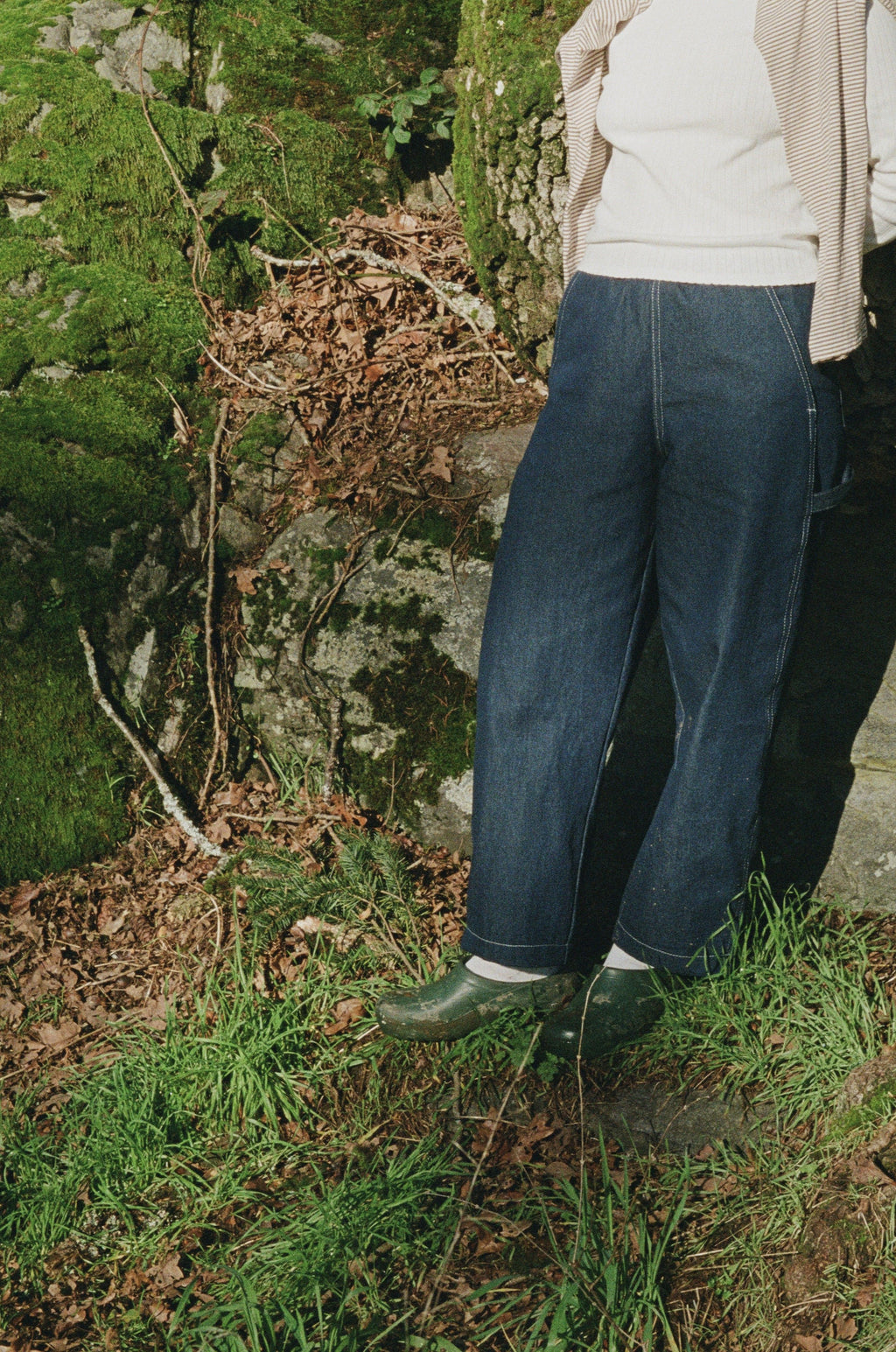 THE BANKS PANTS IN DENIM