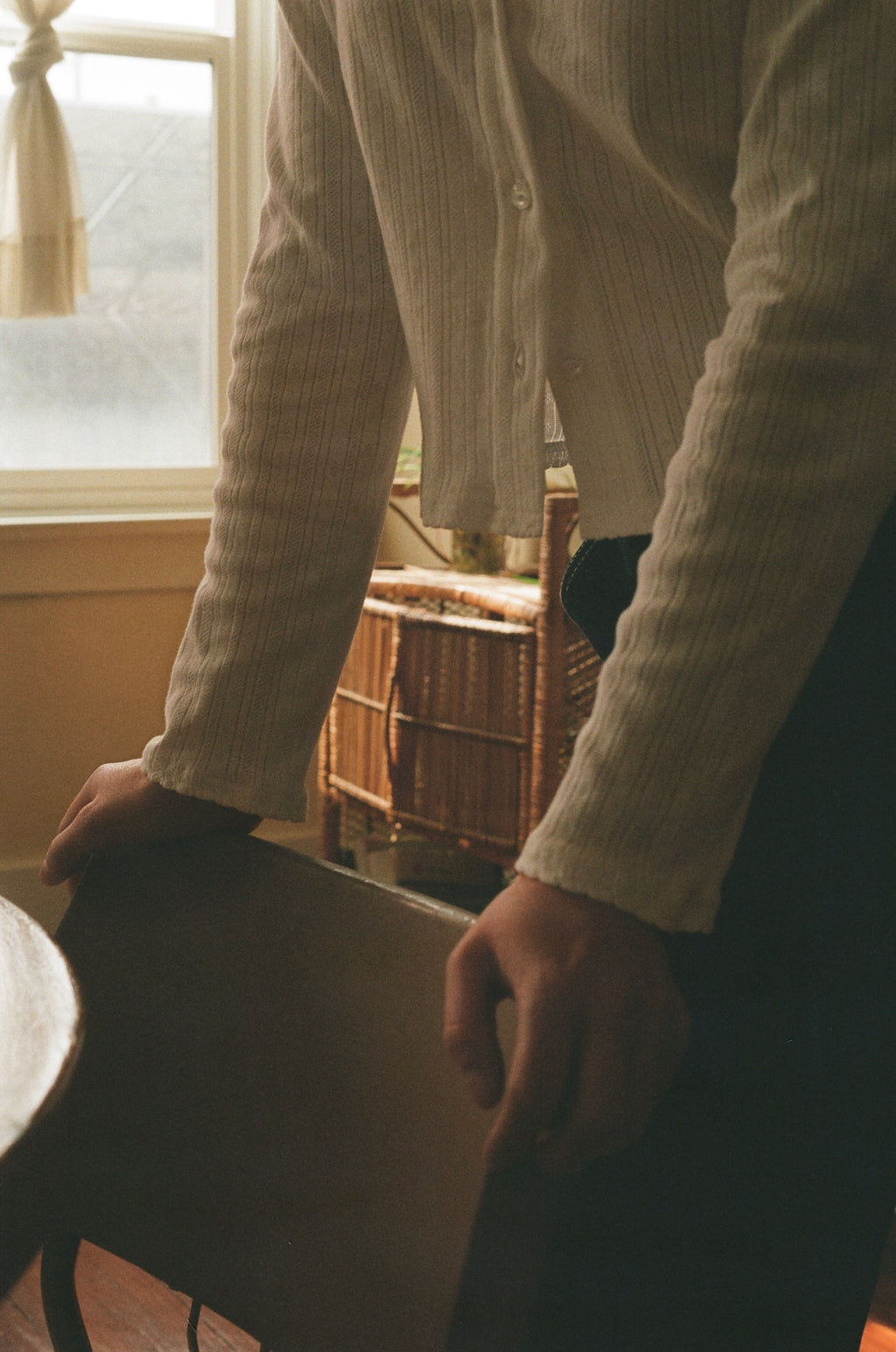 THE POINTELLE CARDIGAN