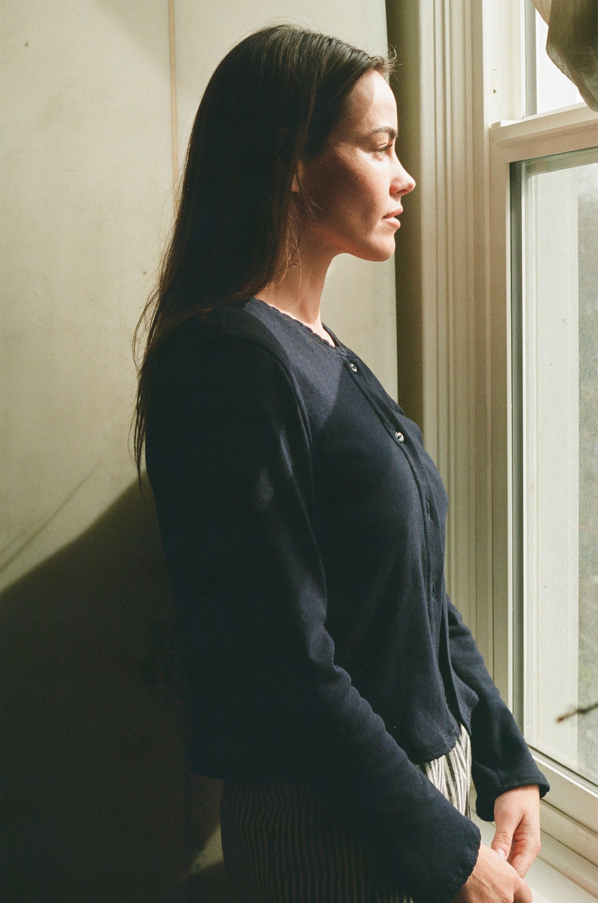 THE POINTELLE CARDIGAN